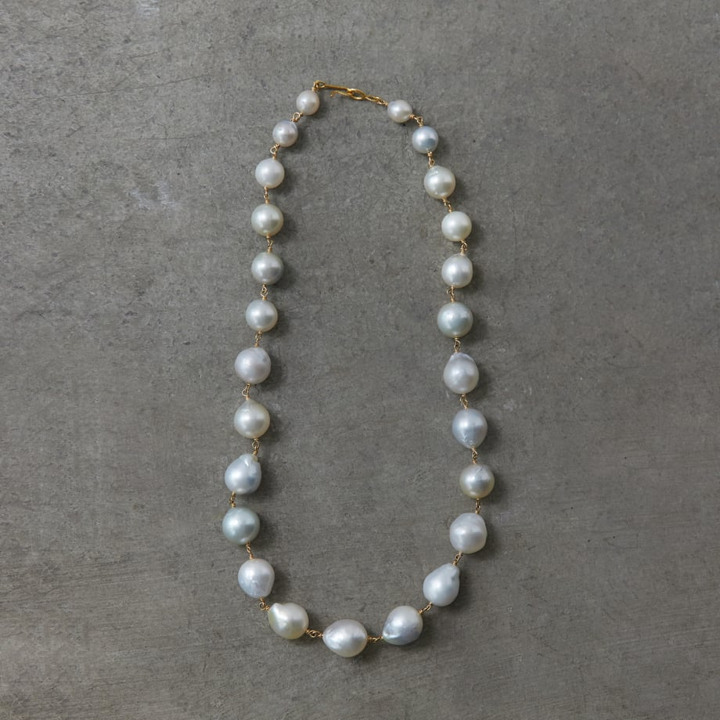 ボン マジック 白蝶バロックパール一連ネックレス – K2CSTORE