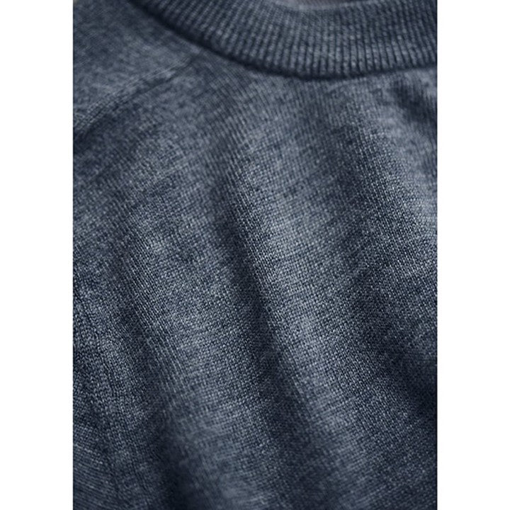 ★＜追加受注 9/6(水) 12:00～＞【スローン×ミモレ別注】ダブルフェイスニット　新色グレー【期間限定】