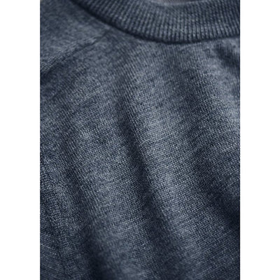 ★＜追加受注 9/6(水) 12:00～＞【スローン×ミモレ別注】ダブルフェイスニット　新色グレー【期間限定】