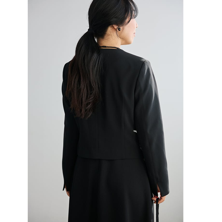 ★ミモレ×ザ ライナー ブラックフォーマルワンピース