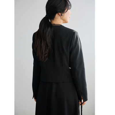 ★ミモレ×ザ ライナー ブラックフォーマルワンピース