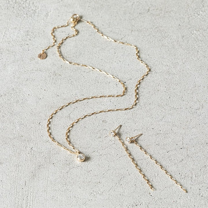 ★【ミモレ別注】ENEYラボグロウンダイヤモンドネックレス