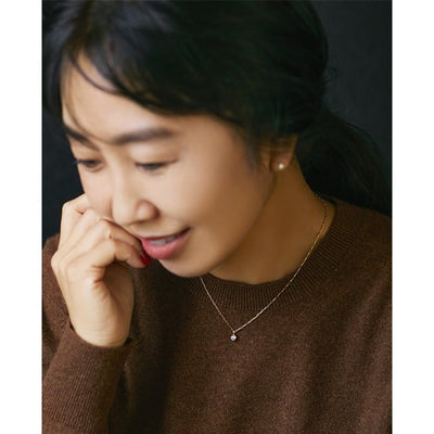 ★【ミモレ別注】ENEYラボグロウンダイヤモンドネックレス