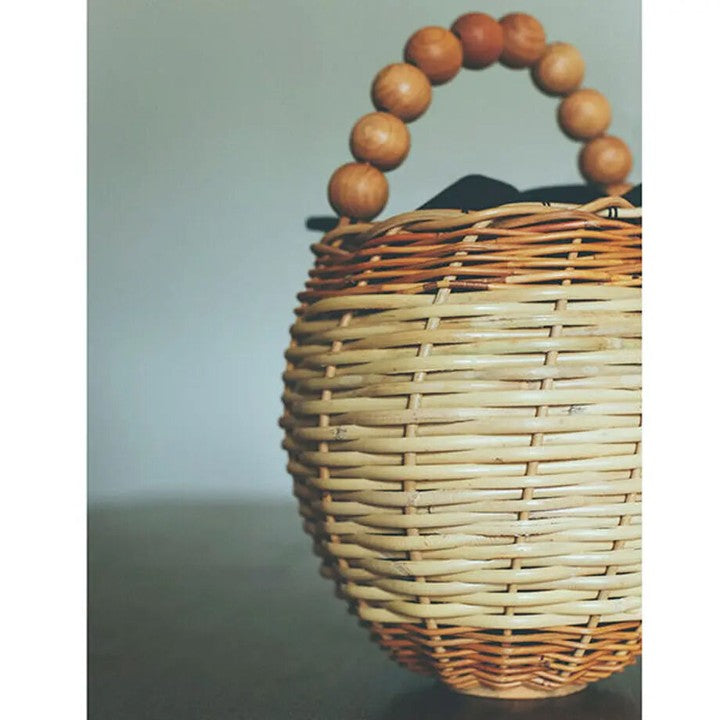 ヒツキのかごバッグ