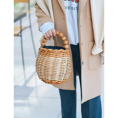 ヒツキのかごバッグ