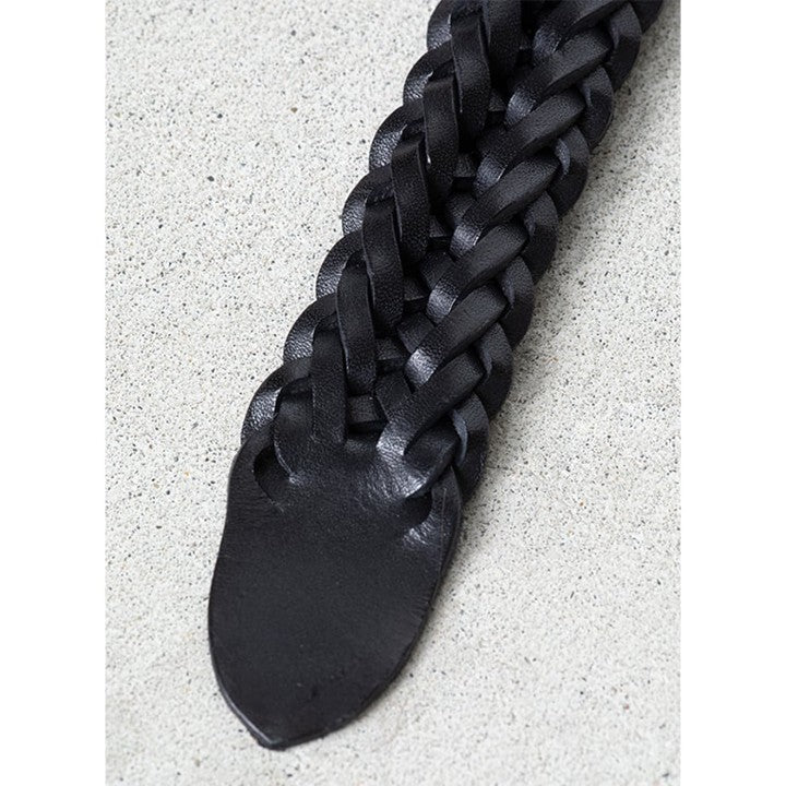 ★【ミモレ別注】マヌエラの牛革メッシュベルト〈シルバー〉【期間限定】