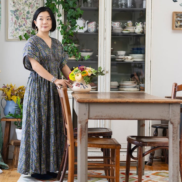 ★＜追加販売＞ミモレ別注・カレンソロジーリバティタックワンピース