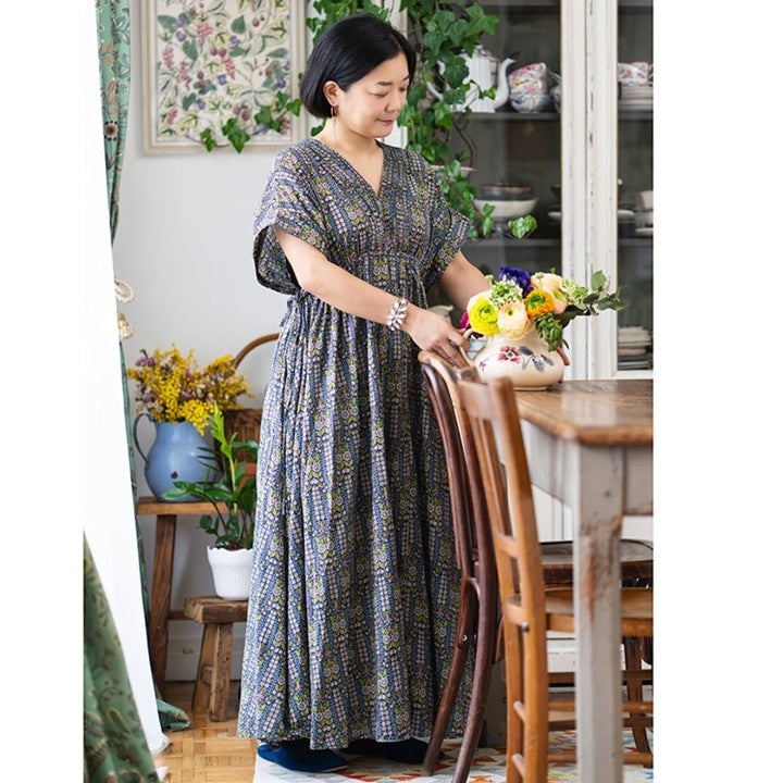 ★＜追加販売＞ミモレ別注・カレンソロジーリバティタックワンピース