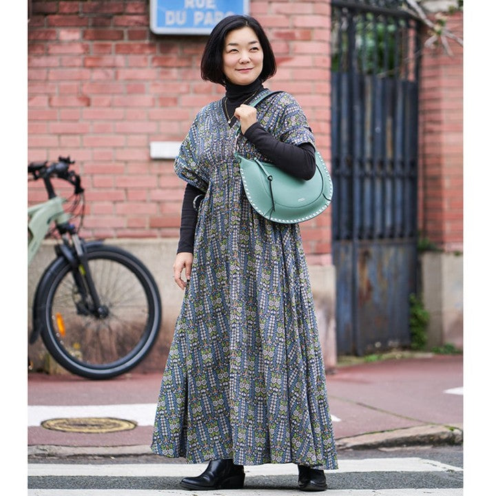 ★＜追加販売＞ミモレ別注・カレンソロジーリバティタックワンピース