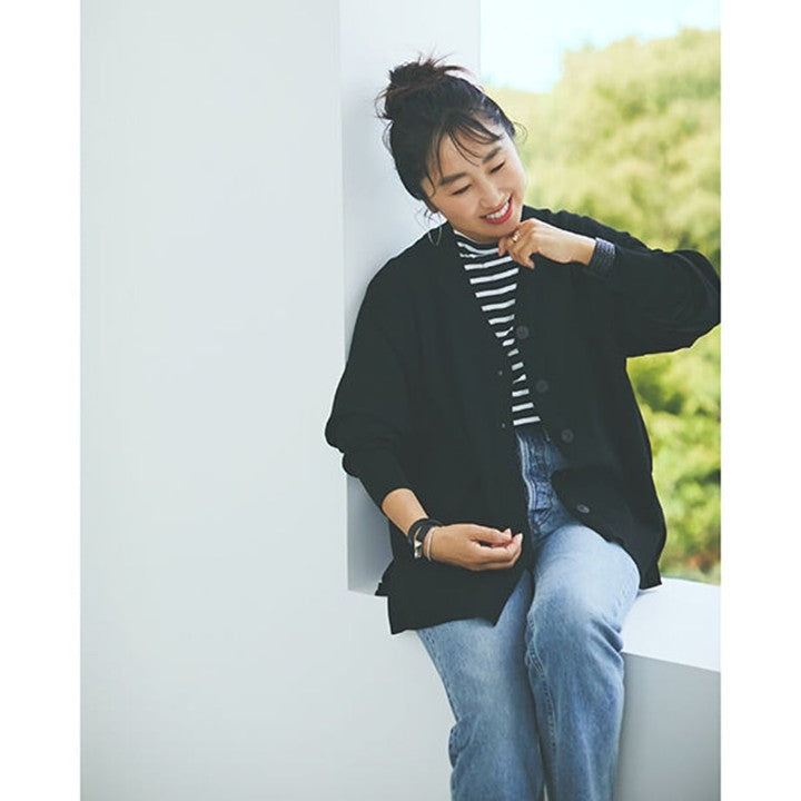 ★ミモレ×ル フィル「別注ニットカーディガン」【期間限定】