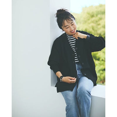 ★ミモレ×ル フィル「別注ニットカーディガン」【期間限定】