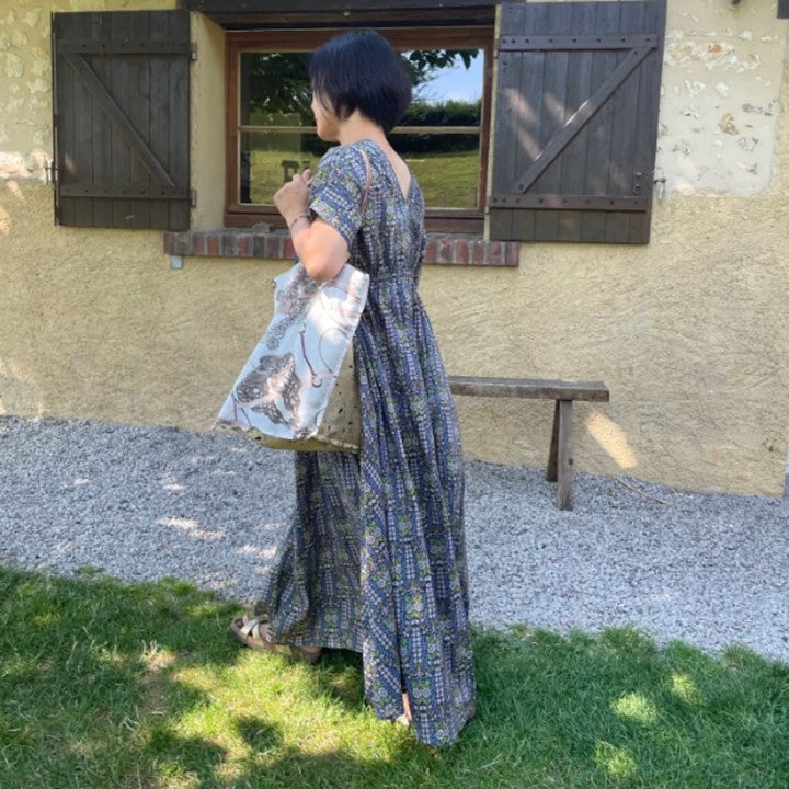 ★＜追加販売＞ミモレ別注・カレンソロジーリバティタックワンピース