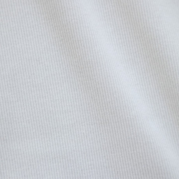 ★【ミモレ別注】スローンリブTシャツ＜ホワイト＞