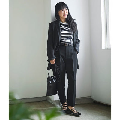 ★【ミモレ別注】マヌエラの牛革メッシュベルト〈ゴールド〉【期間限定】