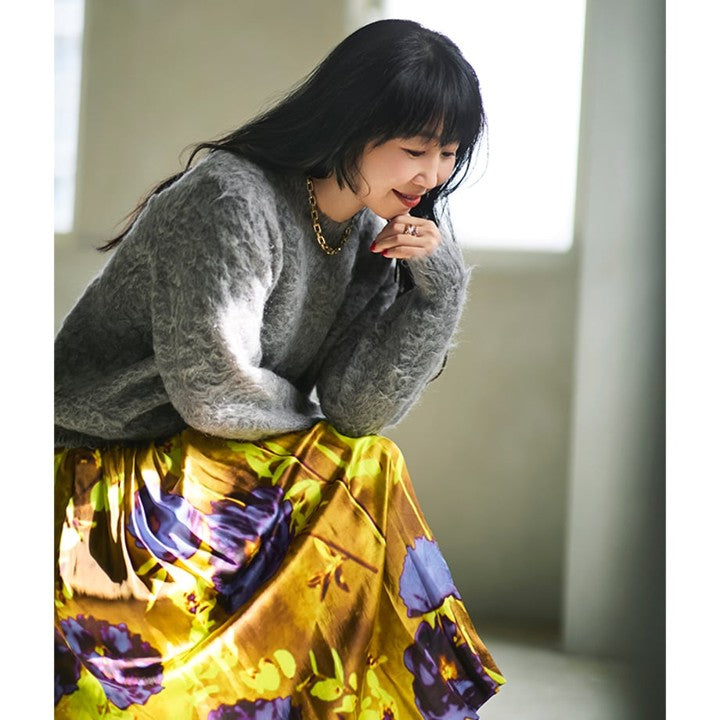 ★【ミモレ別注】スローンモヘアニット【数量限定】