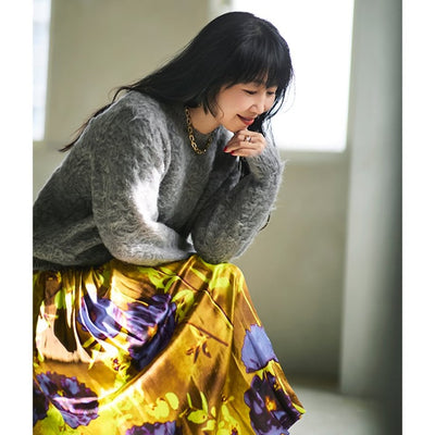 ★【ミモレ別注】スローンモヘアニット【数量限定】