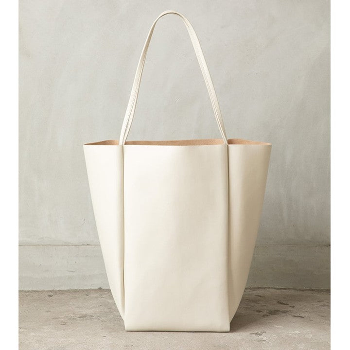 ★【ミモレ別注】SCUEトートバッグ　新色アイボリー【期間限定】