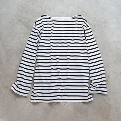 ★〈追加販売〉ミモレ別注 ラスパイユ ボーダーカットソー【数量限定】