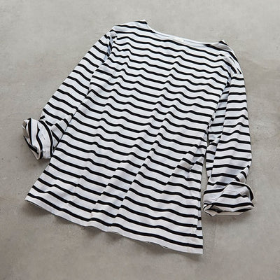 ★〈追加販売〉ミモレ別注 ラスパイユ ボーダーカットソー【数量限定】