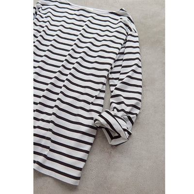 ★〈追加販売〉ミモレ別注 ラスパイユ ボーダーカットソー【数量限定】