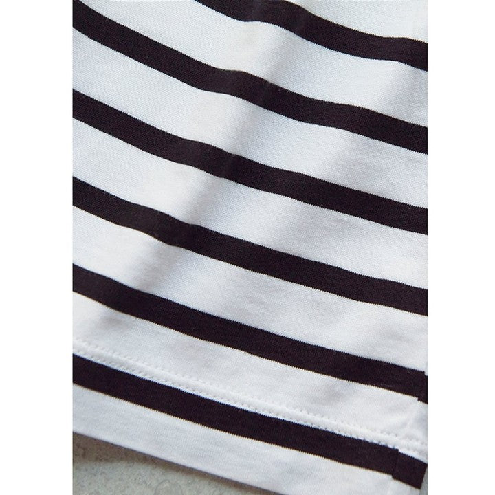 ★〈追加販売〉ミモレ別注 ラスパイユ ボーダーカットソー【数量限定】