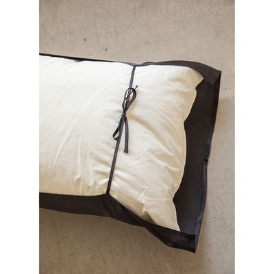 ★DRESS HERSELF シルクピローカバー ２枚セット＜シャンパンゴールド＆チャコールグレー＞（アロマミスト付） 残り3点