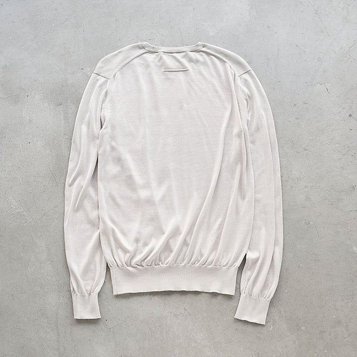 ★＜追加販売＞ミモレ別注・スローン シルクニット【数量限定】