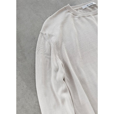 ★＜追加販売＞ミモレ別注・スローン シルクニット【数量限定】