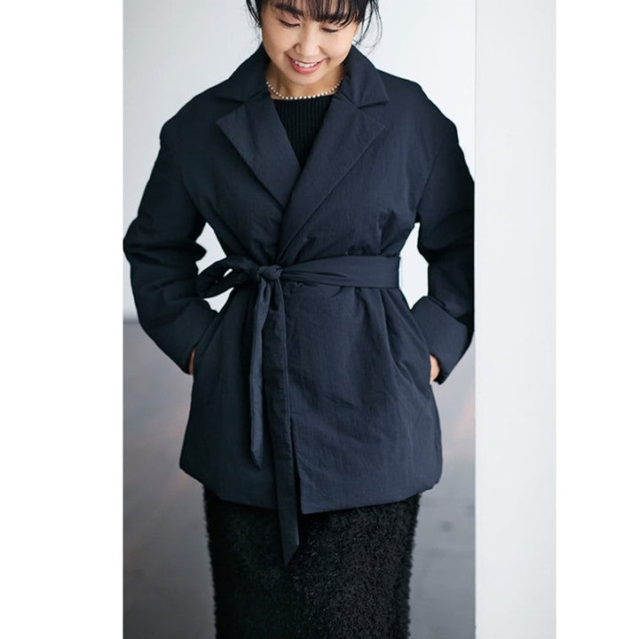 ★【ミモレ別注】NAVE中綿ショートコート【数量限定】