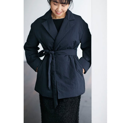 ★【ミモレ別注】NAVE中綿ショートコート【数量限定】