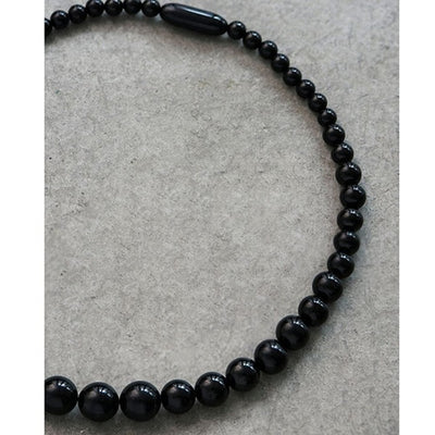 ヴィクトリアンジェット【３点セット】ネックレス・ピアス/イヤリング・ブローチ