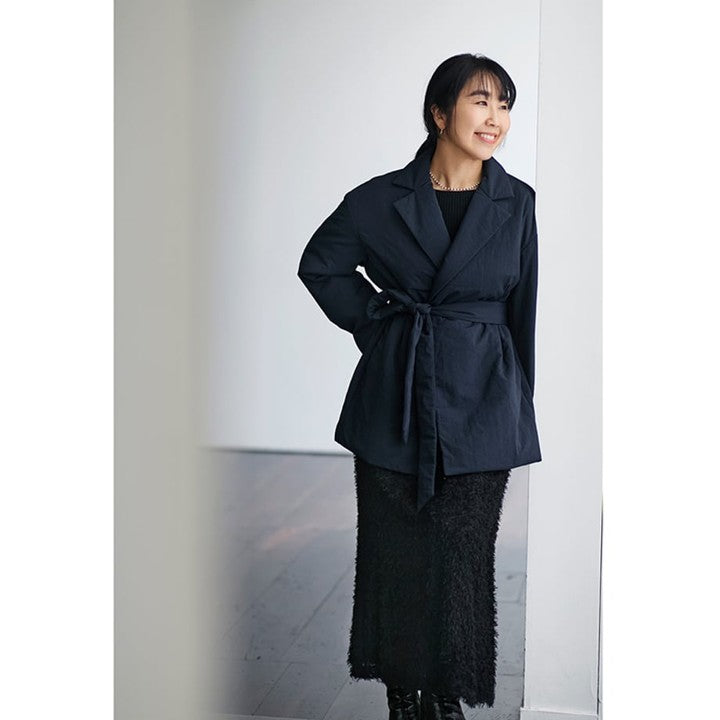 ★【ミモレ別注】NAVE中綿ショートコート【数量限定】