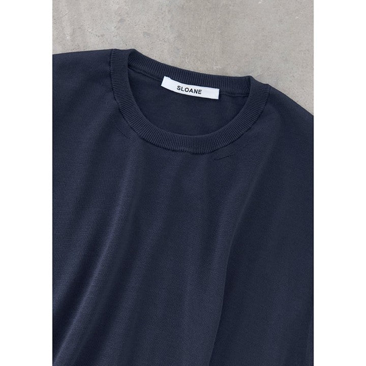 ★＜追加販売＞ミモレ別注・スローン シルクニット【数量限定】