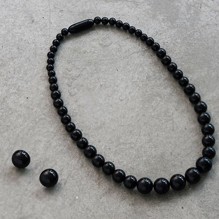 ヴィクトリアンジェット 【２点セット】ネックレス・ピアス/イヤリング