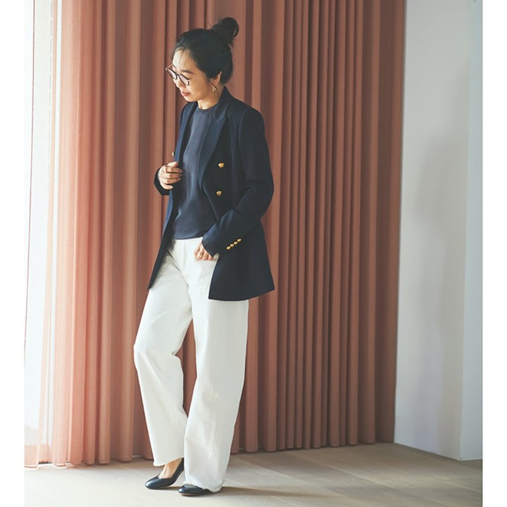 ★＜追加販売＞ミモレ別注・スローン シルクニット【数量限定】