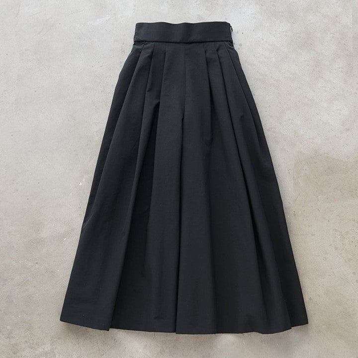 ★＜追加販売・第２弾＞ミモレ別注・マルモア ギャザーキュロットパンツ【数量限定】