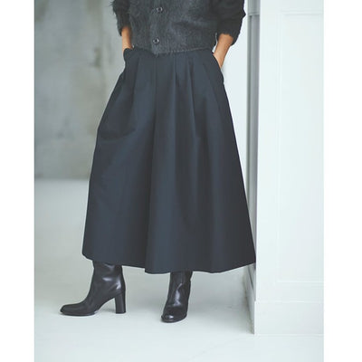 ★＜追加販売・第２弾＞ミモレ別注・マルモア ギャザーキュロットパンツ【数量限定】