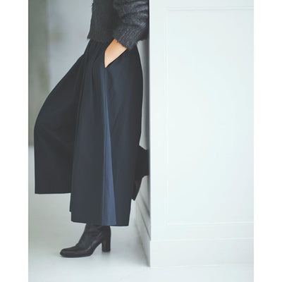 ★＜追加販売・第２弾＞ミモレ別注・マルモア ギャザーキュロットパンツ【数量限定】