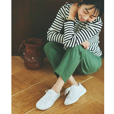 アキレス・ソルボのレザースニーカー