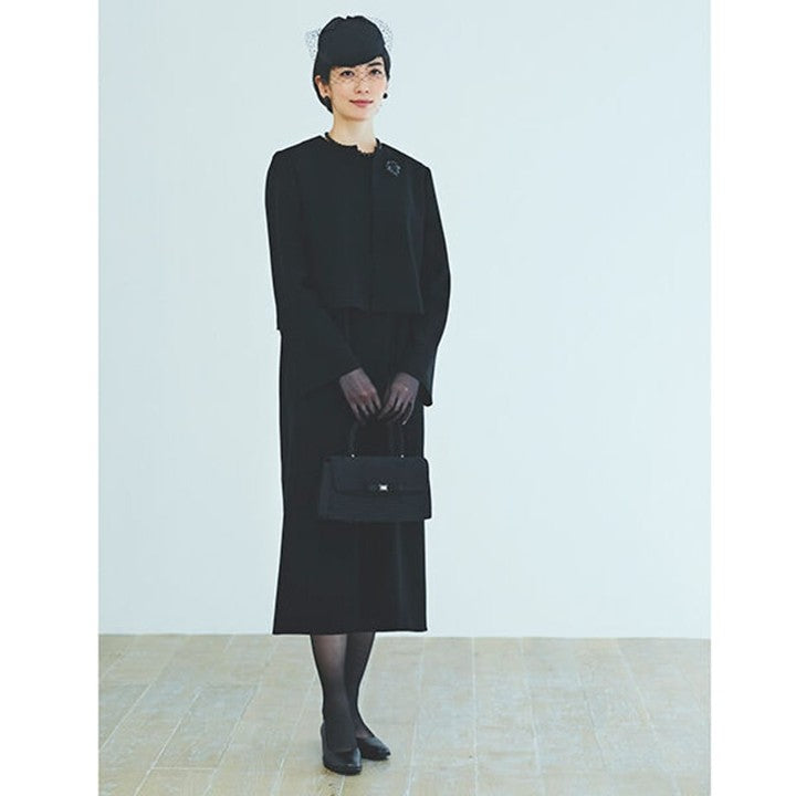 ★ミモレ×saqui ブラックフォーマルジャケット【期間限定】