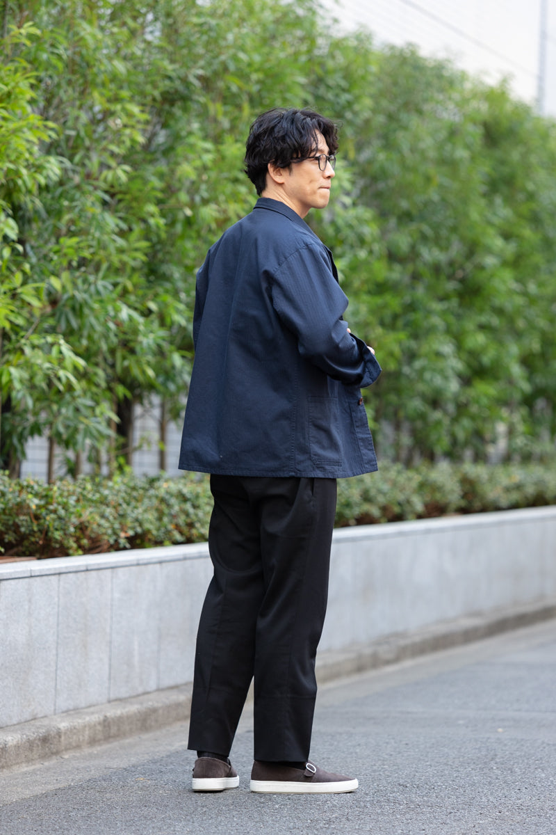 干場が惚れた着まわし力。頂上シャツジャケット