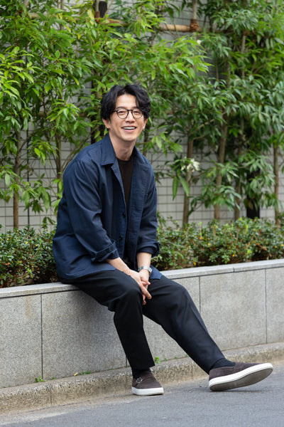 干場が惚れた着まわし力。頂上シャツジャケット