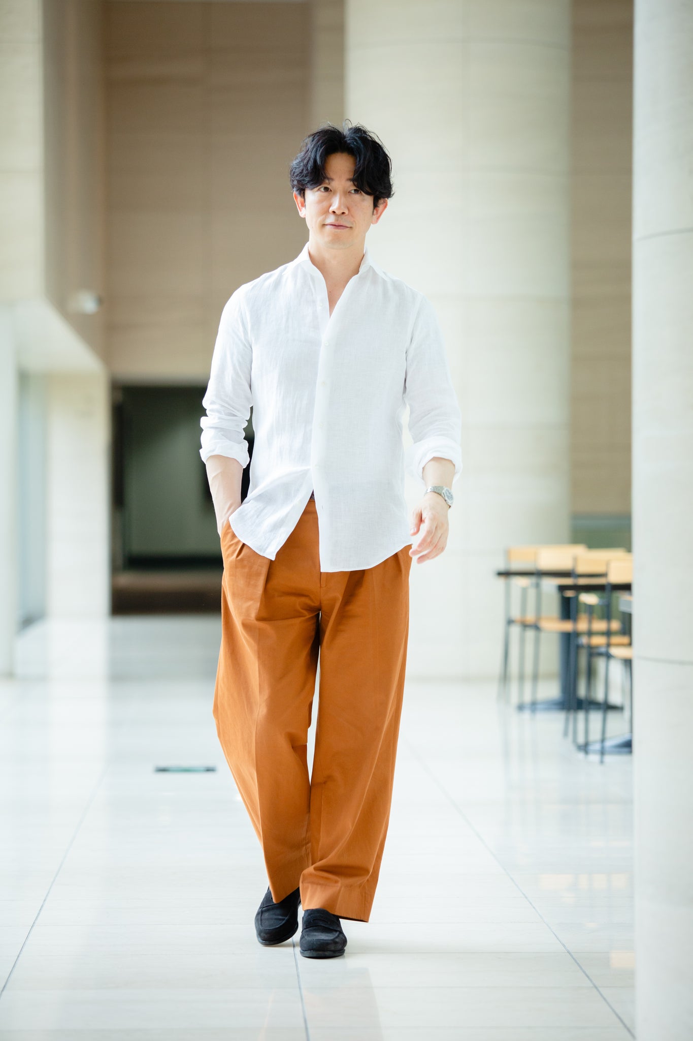 【特別アンコール販売】頂上リネンシャツ