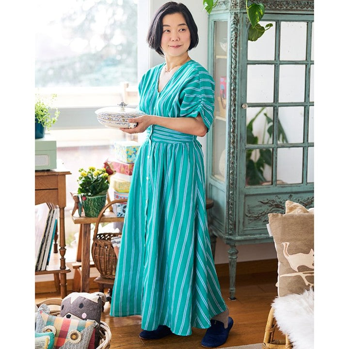 ☆ミモレ先行受注・井筒麻三子さんセレクトヌキテパのワンピース