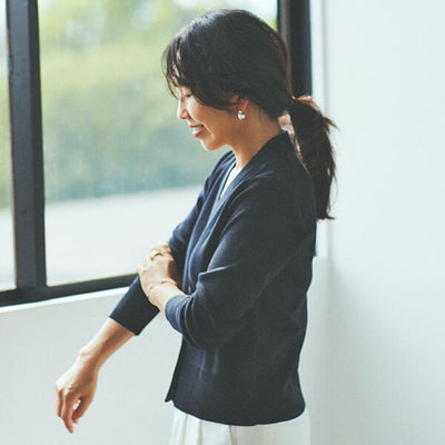 ★ボン マジック　白蝶バロックパールピアス13mm【数量限定】