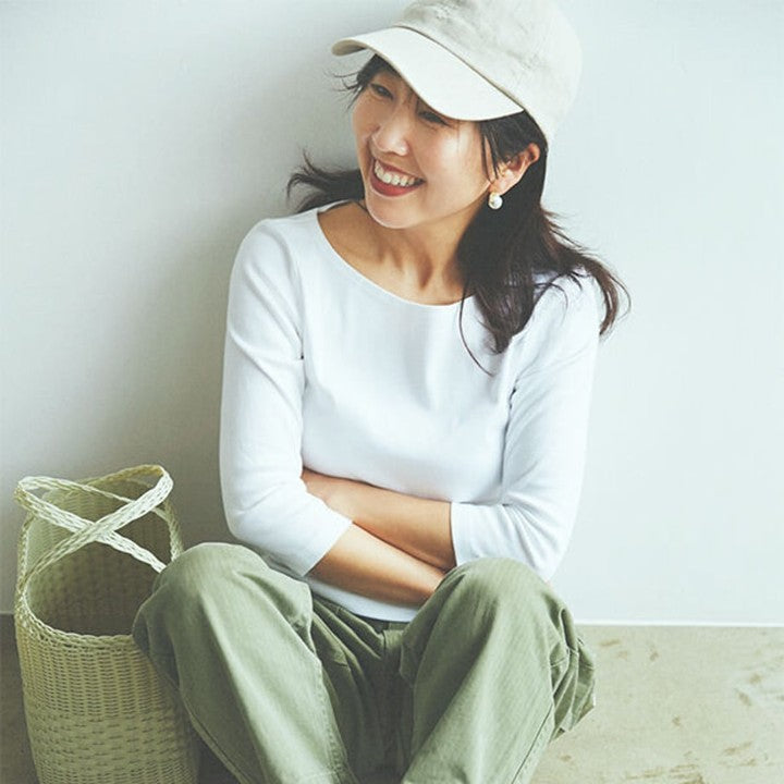 ★ボン マジック　白蝶バロックパールピアス13mm【数量限定】