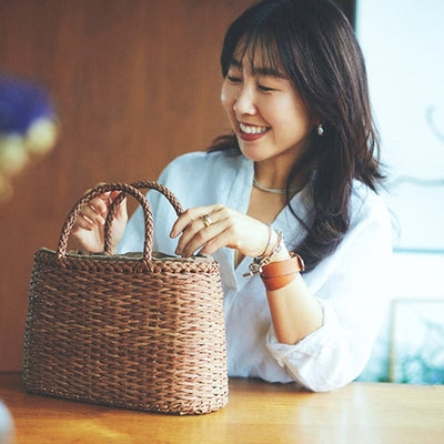 加根古工房　山葡萄のかご