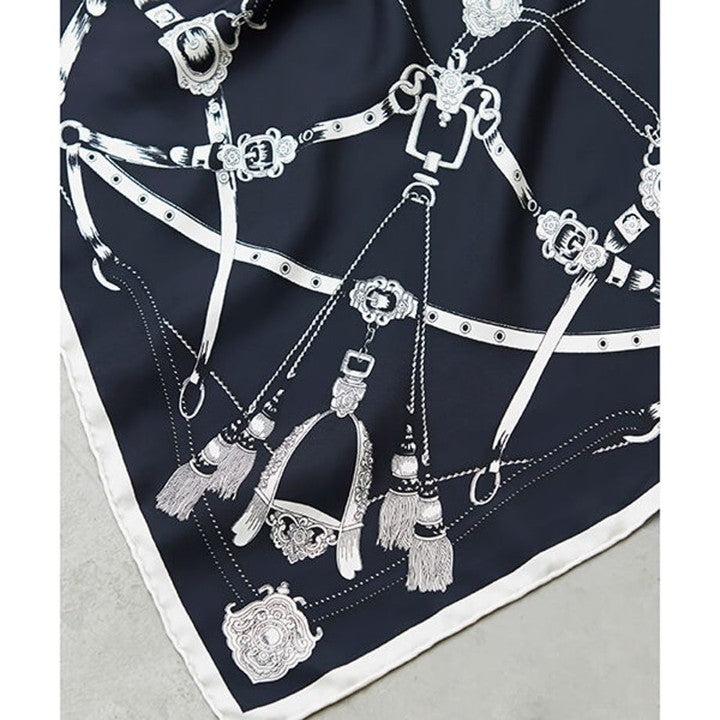 ★ミモレ別注・マニプリのモノトーンスカーフ【期間限定】