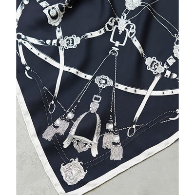 ★ミモレ別注・マニプリのモノトーンスカーフ【期間限定】