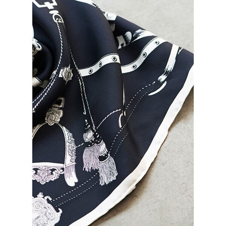 ★ミモレ別注・マニプリのモノトーンスカーフ【期間限定】